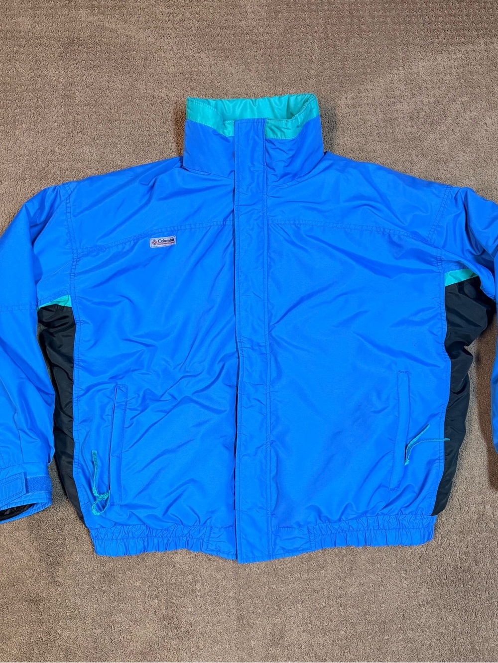 90s Vintage Columbia Bugaboo 3-In-1 Full Zip Fleece Lined Jacket Men’s XXL Teal